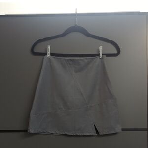 Elegant Gray Women's Skirt